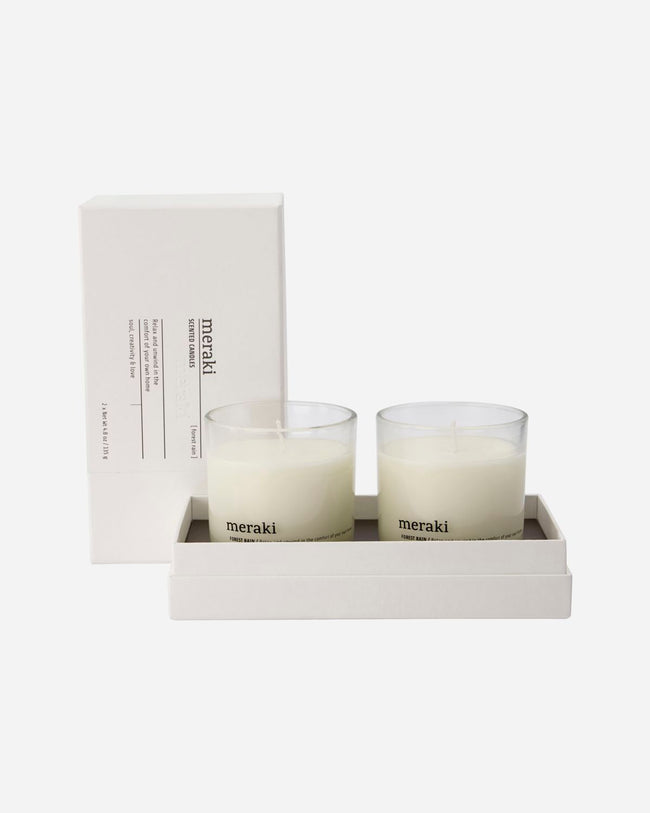 Scented Candle Forest Rain (Set of 2)