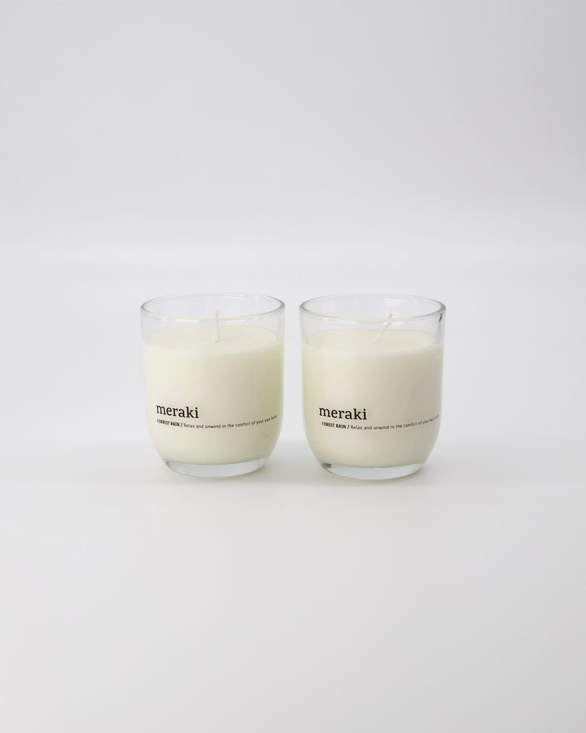 Scented Candle Forest Rain (Set of 2)