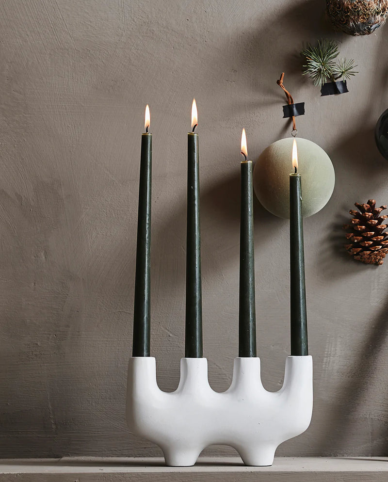 Seil Candle Holder 4 Candles White