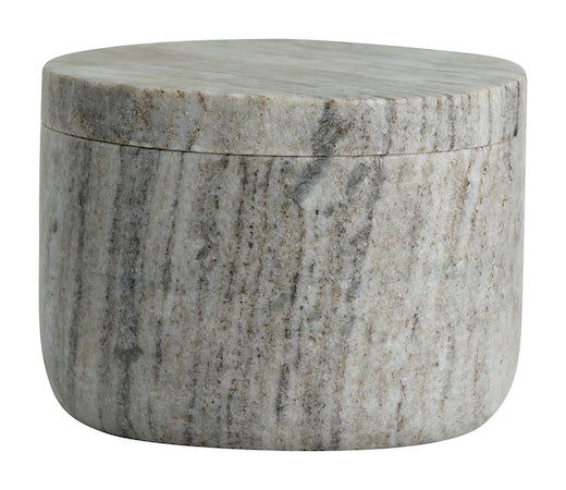 Grinda Jar Small Brown Marble