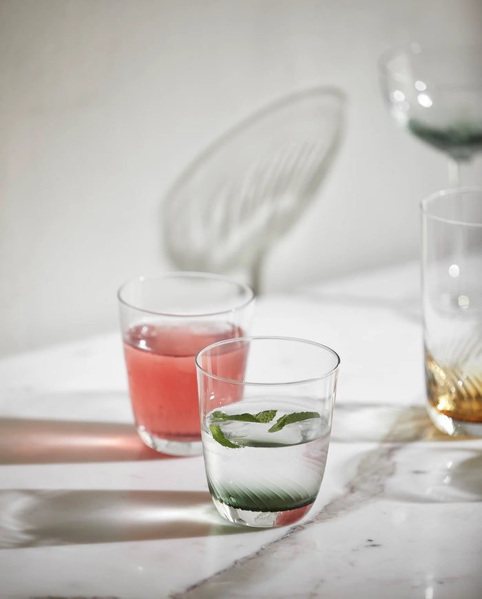 Garo Drinking Glass Green
