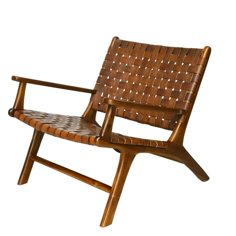 PORTO Armchair W Arm Cognac