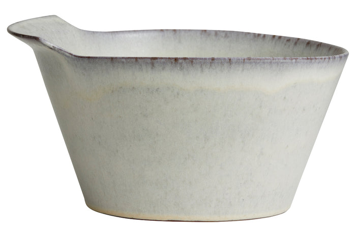 Torc Ceramic Bowl, Off-White