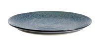 Grainy Saucer/Cake Plate Dark Blue