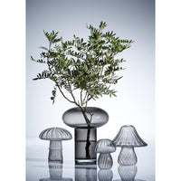 BASE Vase L Black Smoke