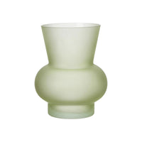 TULIP Vase Frosted Green