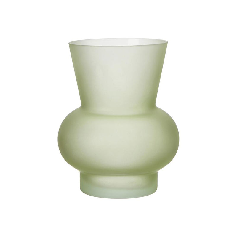 TULIP Vase Frosted Green