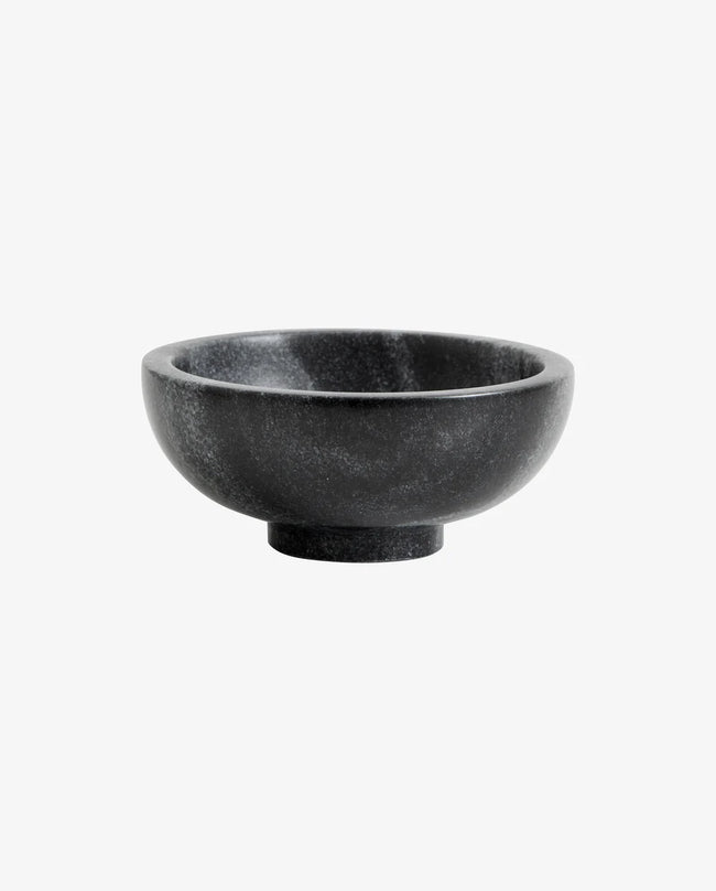 Bowl Black/Grey Marble