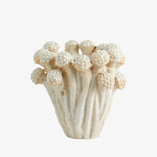 Fungi Vase Offwhite