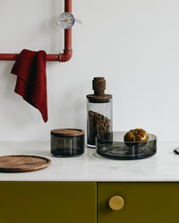 Salvie Glass Storage Smoke L