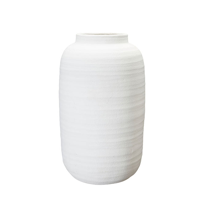 ALBA Vase White L