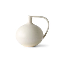 Ceramic Jar M White Speckled