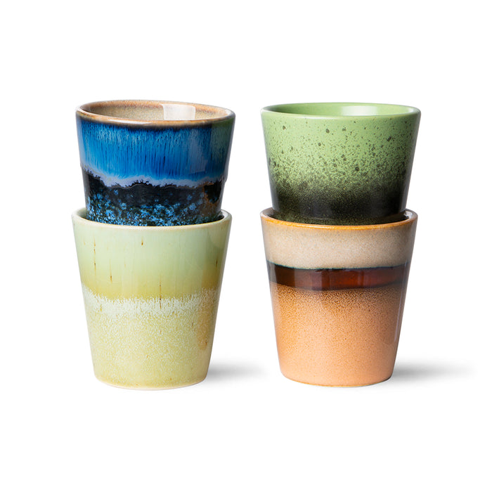 Ristretto Mugs CALYPSO  (Set Of 4)