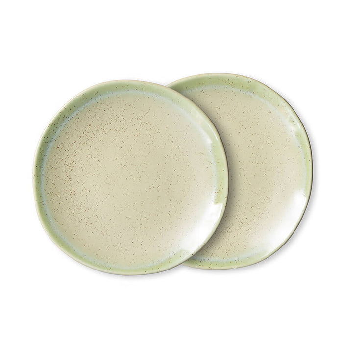 Side Plates Pistachio (set of 2)