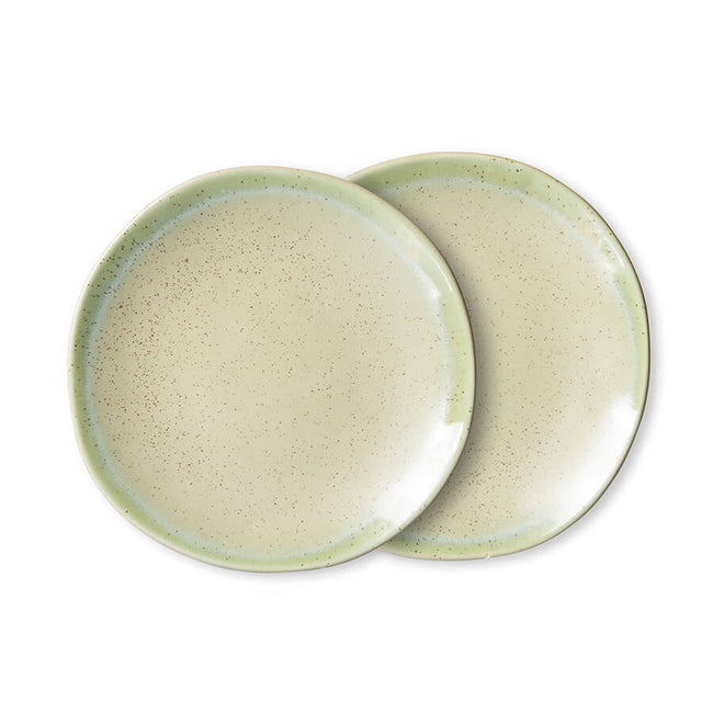 Side Plates Pistachio (set of 2)