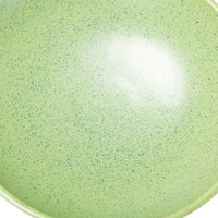 the emeralds: Ceramic Bowl on Base M Pistachio