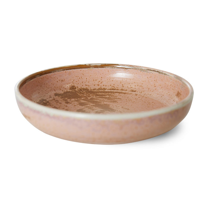 Deep Plate Rustic Pink L