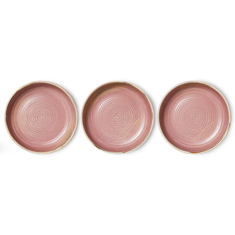Deep Plate Rustic Pink L