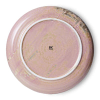 Dinner Plate Rustic Pink