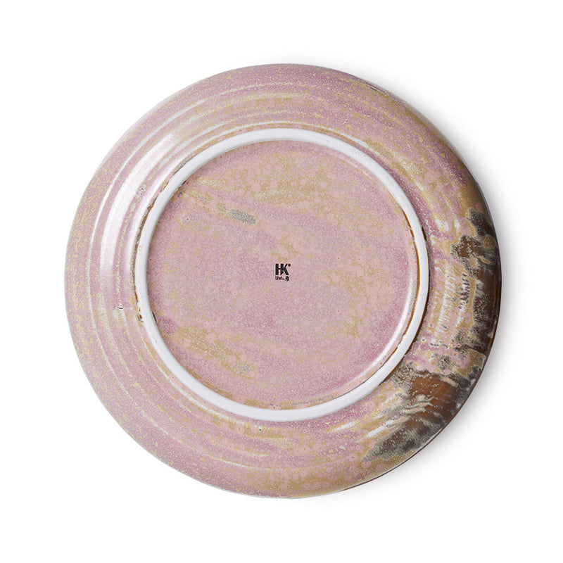 Side Plate Rustic Pink