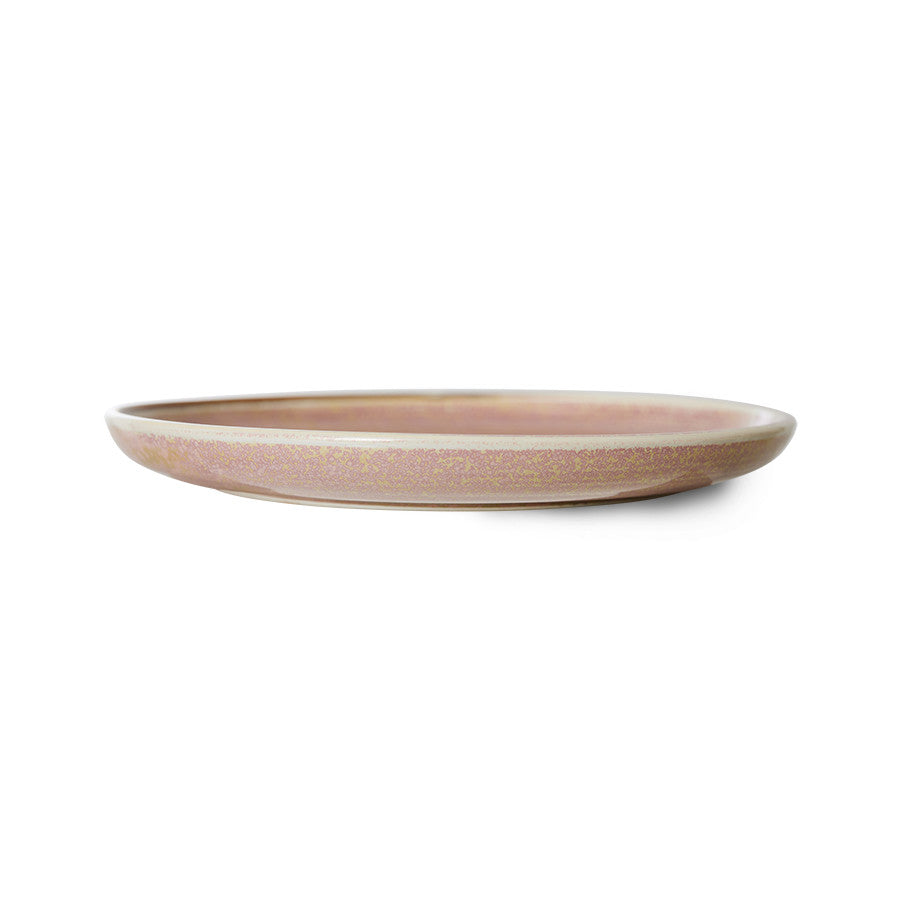 Side Plate Rustic Pink