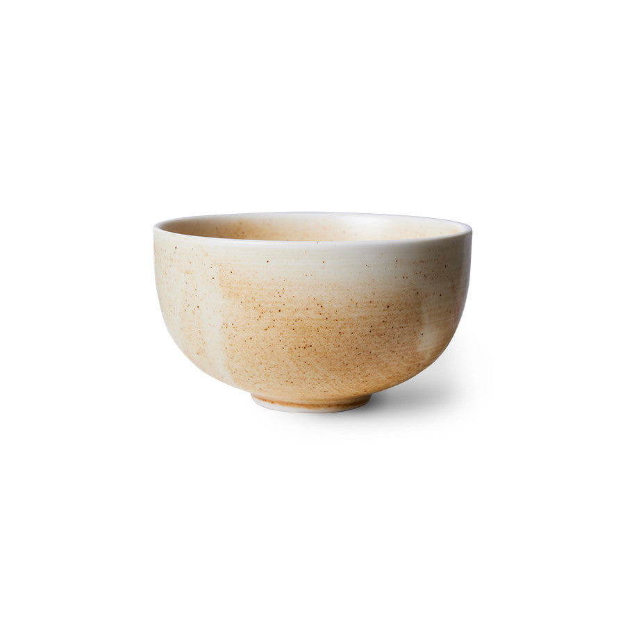 Bowl Rustic Cream/Brown