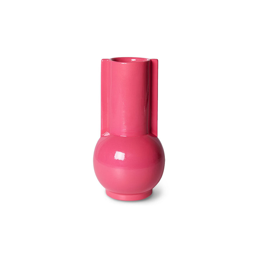 Ceramic Vase Hot Pink