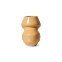 Ceramic Vase Organic Cappuccino S
