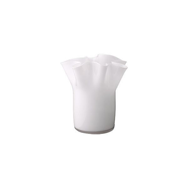 Tulip  White Vase