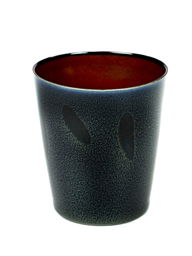 Goblet Mug Dark Blue/Rust
