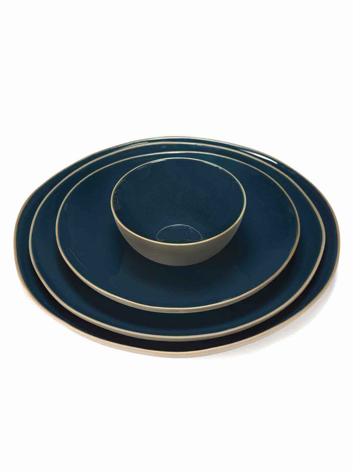 Bowl Rural M Matt Blue