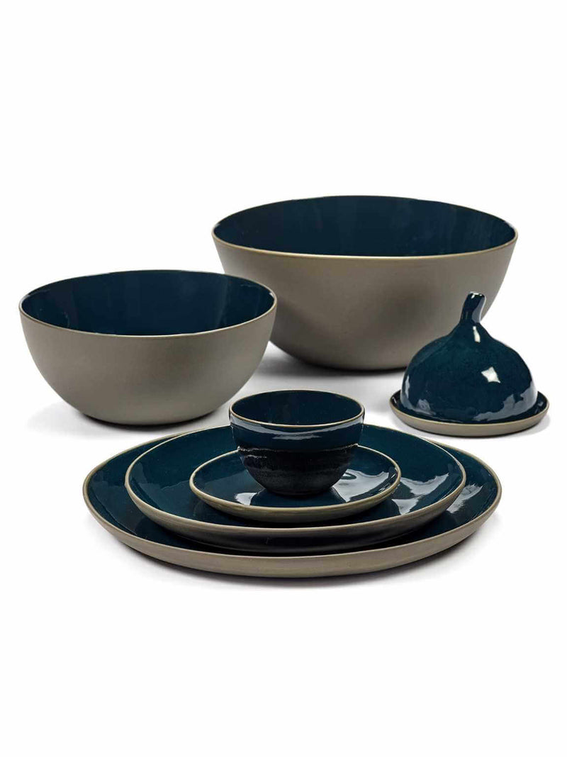 Bowl Rural L Matt Blue