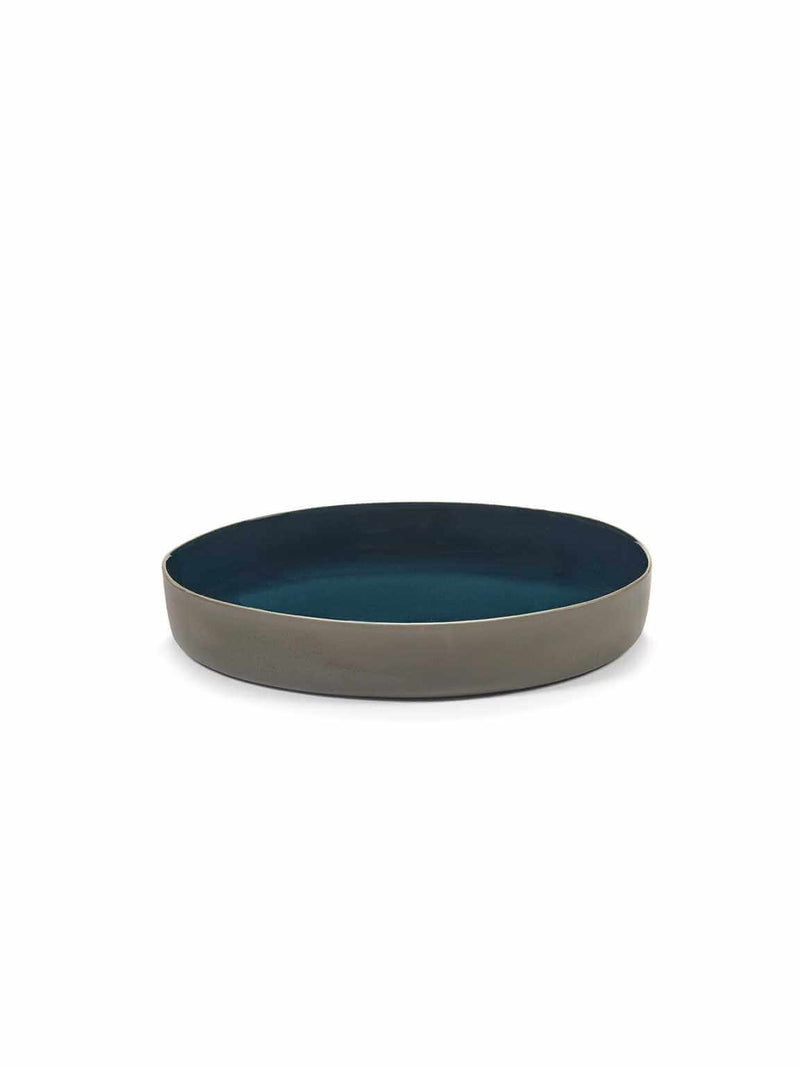 Serving Bowl Rural M Matt Blue