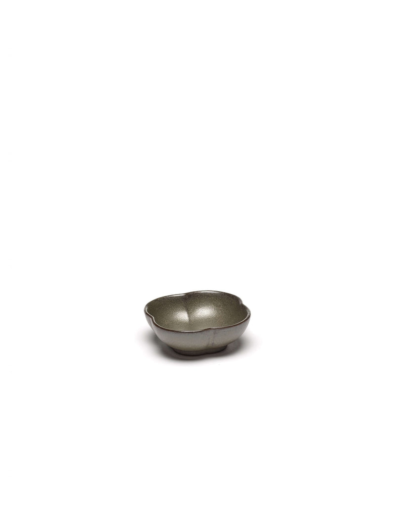 INKU Ribbed Bowl Green S