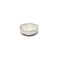 INKU Ribbed Bowl M White