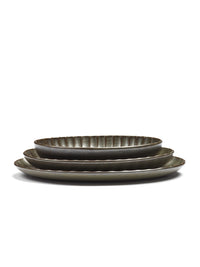 Serving Bowl Oval Green INKU