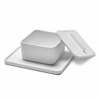 Bowl Square Heii With a Lid