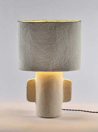 Table Lamp White Earth L