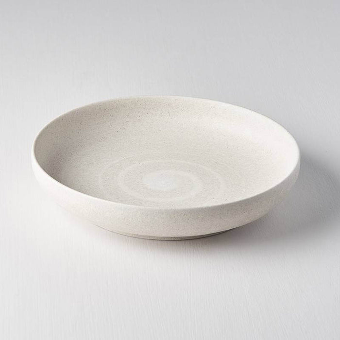 Deep Plate White Sand