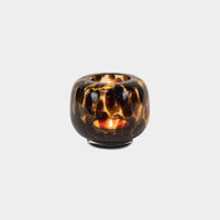 Leo Candle Holder Amber