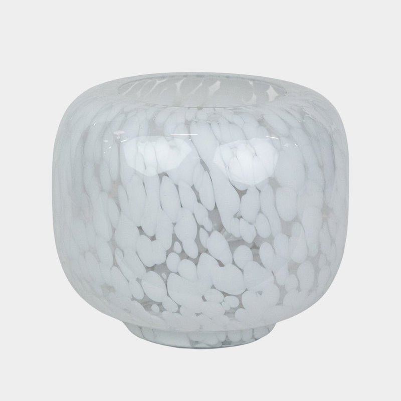 Leo Candle Holder White L