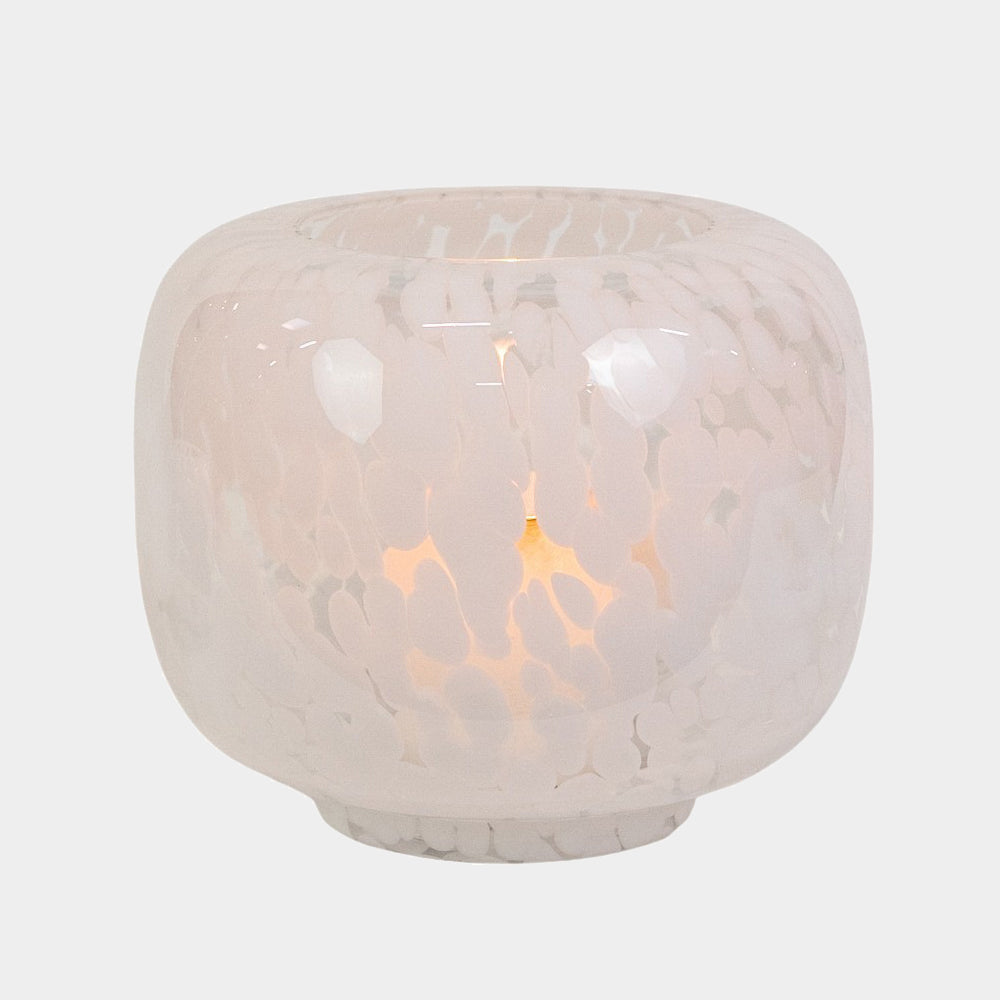 Leo Candle Holder White L