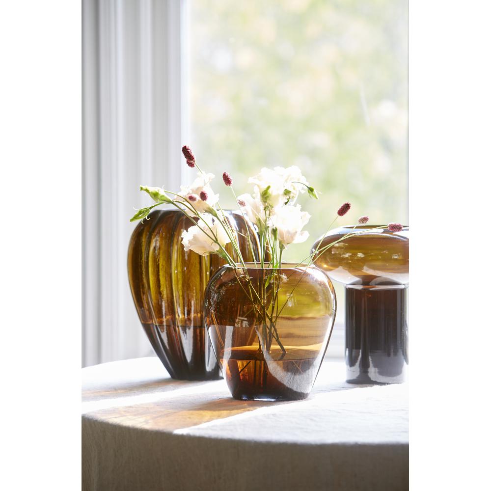 BASE Vase L Brown