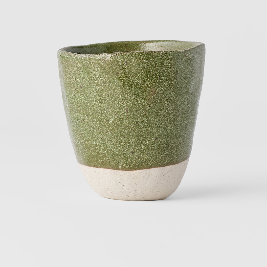 Lopsided Sushi Mug Moss Green L