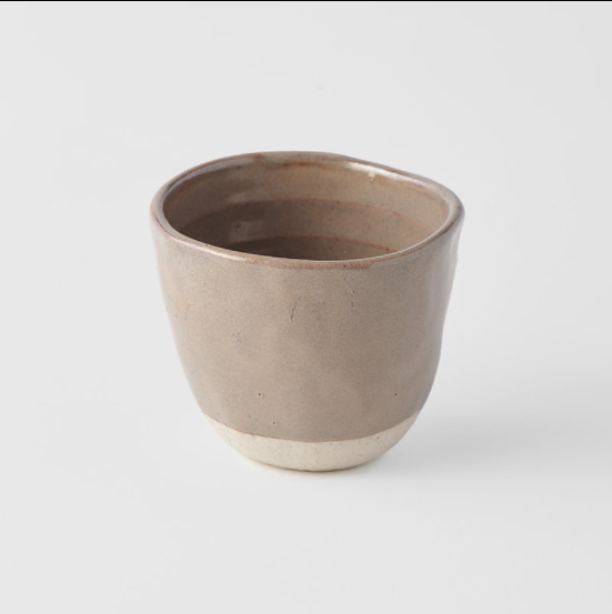 Lopsided Sushi Mug Grey Brown