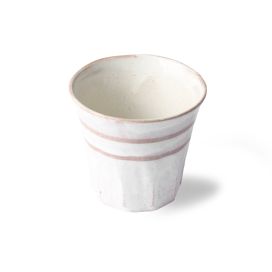 Bold & Basic Mug White/Terra