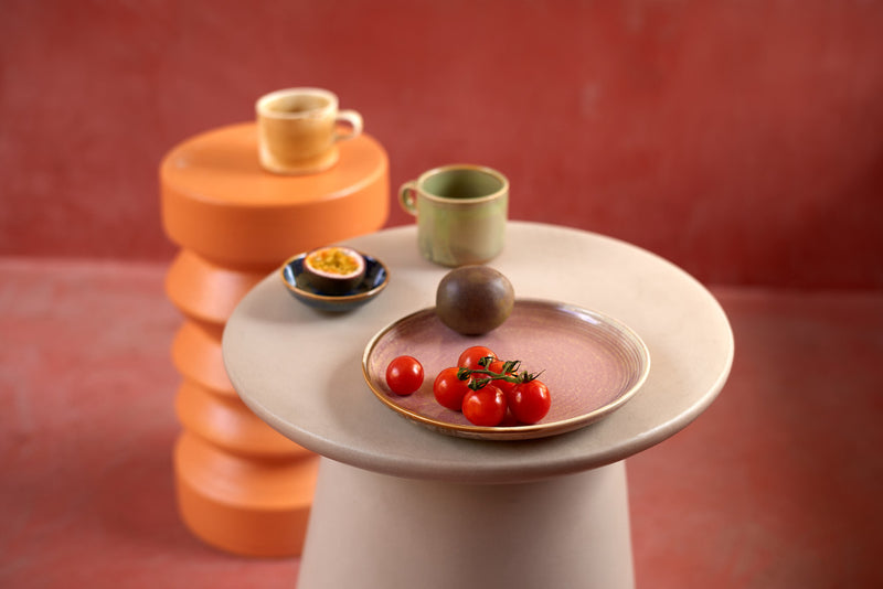 Side Plate Rustic Pink