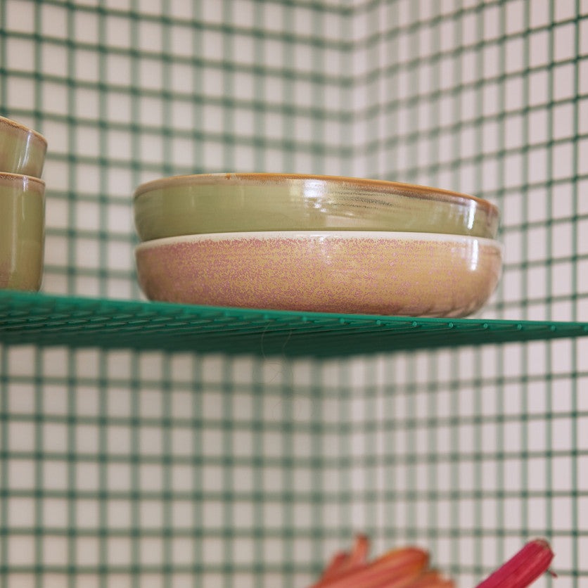 Deep Plate Rustic Pink L