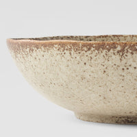 Sand Fade Oval Bowl M