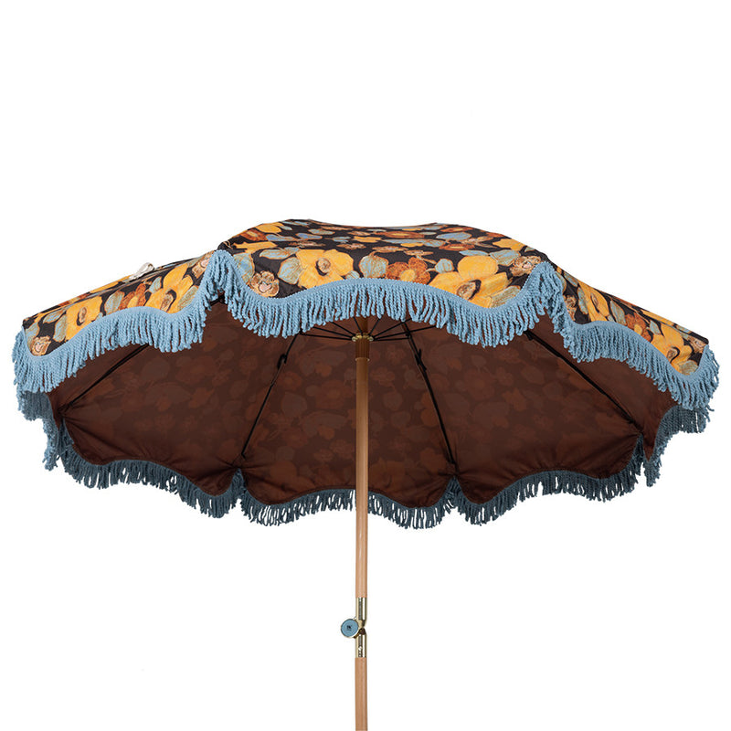 Beach Umbrella Floral Energy by hkliving